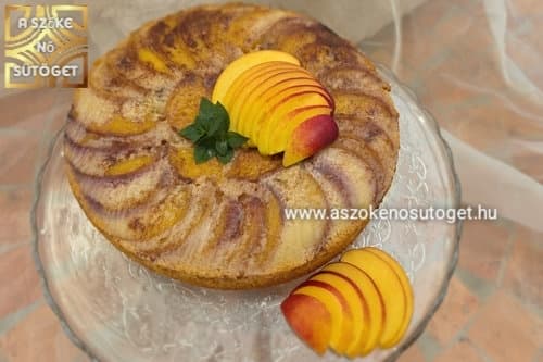 barackos fordított torta