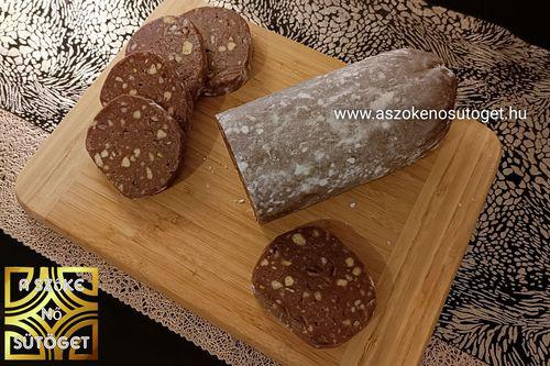 csokis kekszszalámi