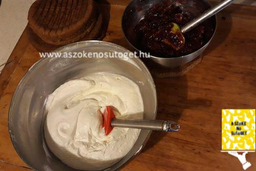 piskóták és töltökrémek