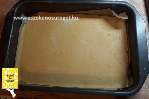 pár perc alatt megsütöm mindkét lapot