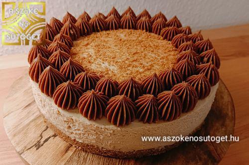 kávé mousse torta