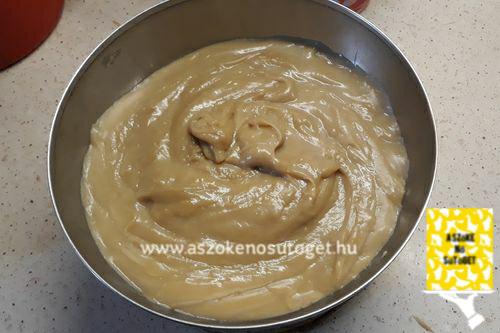 kihűtöm a krémet