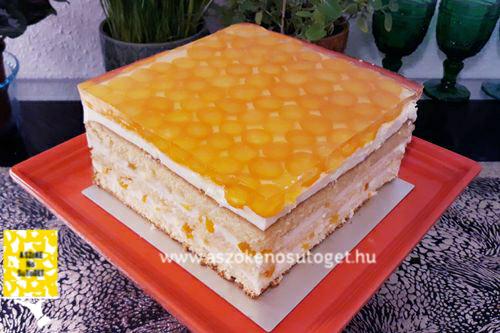 kumquat zselé torta