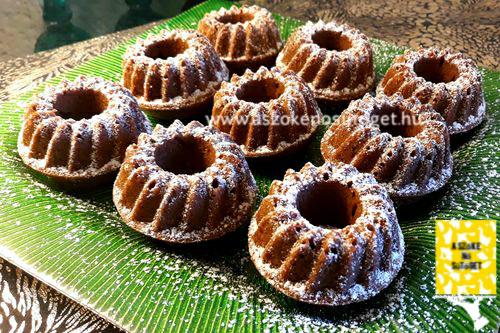 mini nutellás kuglófok