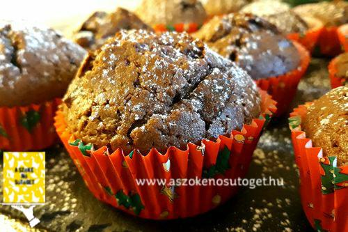 nagyon finom csokidarabos muffin